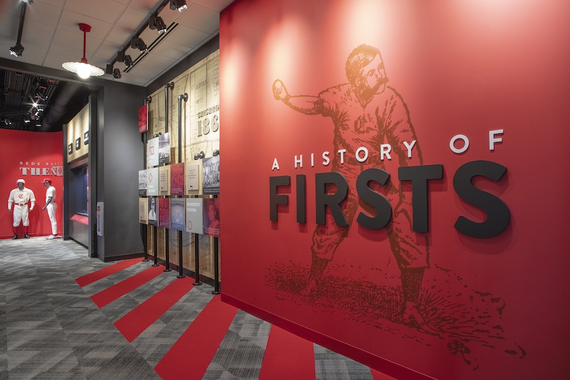 Cincinnati Reds debut renovated Reds Hall of Fame and Museum Building