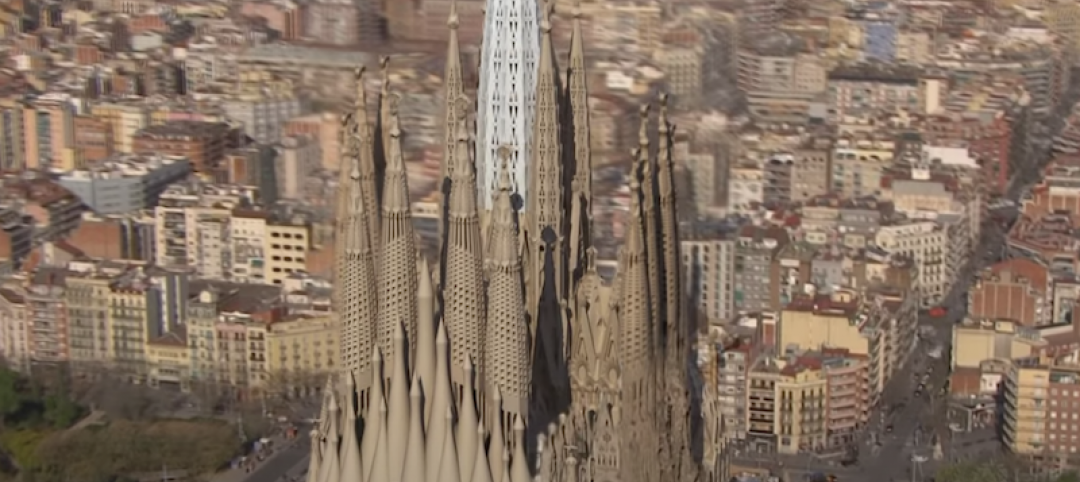 Rendering of the completed Sagrada Familia 