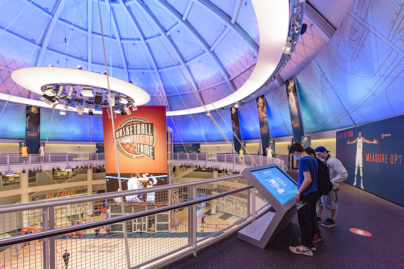 Naismith Memorial Basketball Hall Of Fame Opens After Million