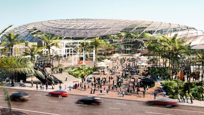 L.A. Clippers unveil design for new Inglewood arena