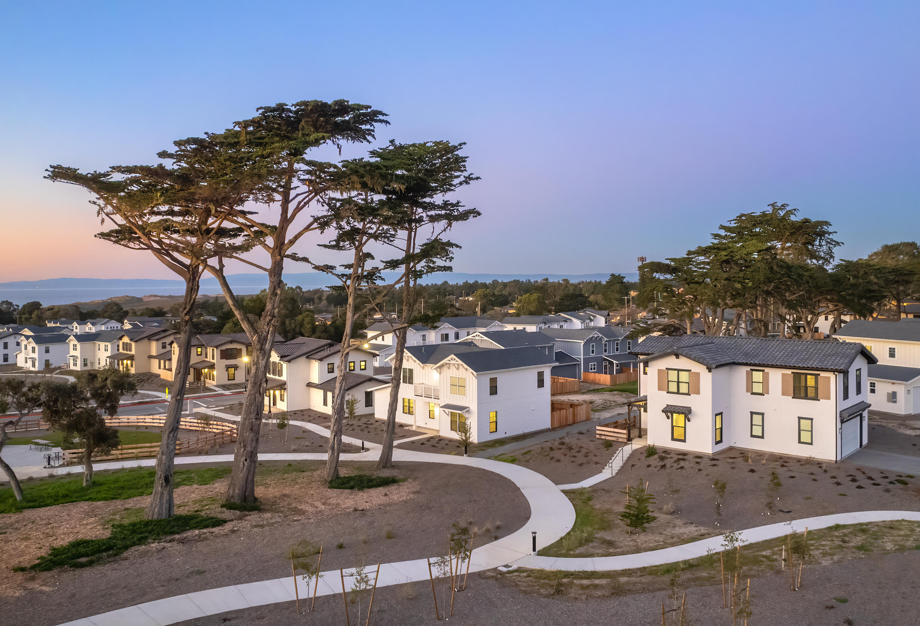 New housing at the Presidio in Monterey, Calif. Image: Courtesy of The Michaels Organization