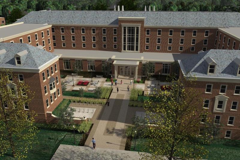 Rendering of the updated Pioneer Hall