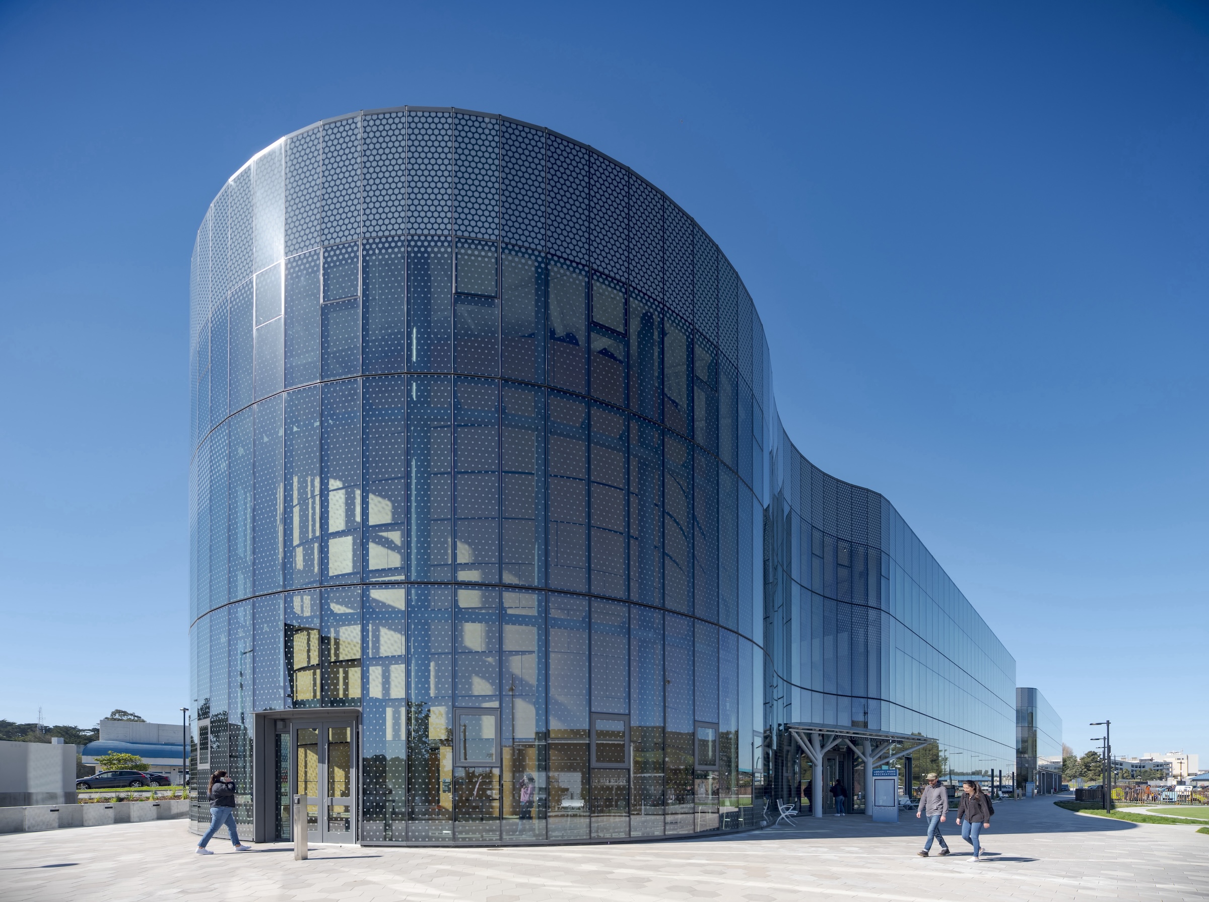 Top 100 Architecture Engineering Firms for 2024, The 80,000-sf civic building at the City of South San Francisco Community Civic campus, designed by SmithGroup Photo: Kyle Jeffers, courtesy SmithGroup 