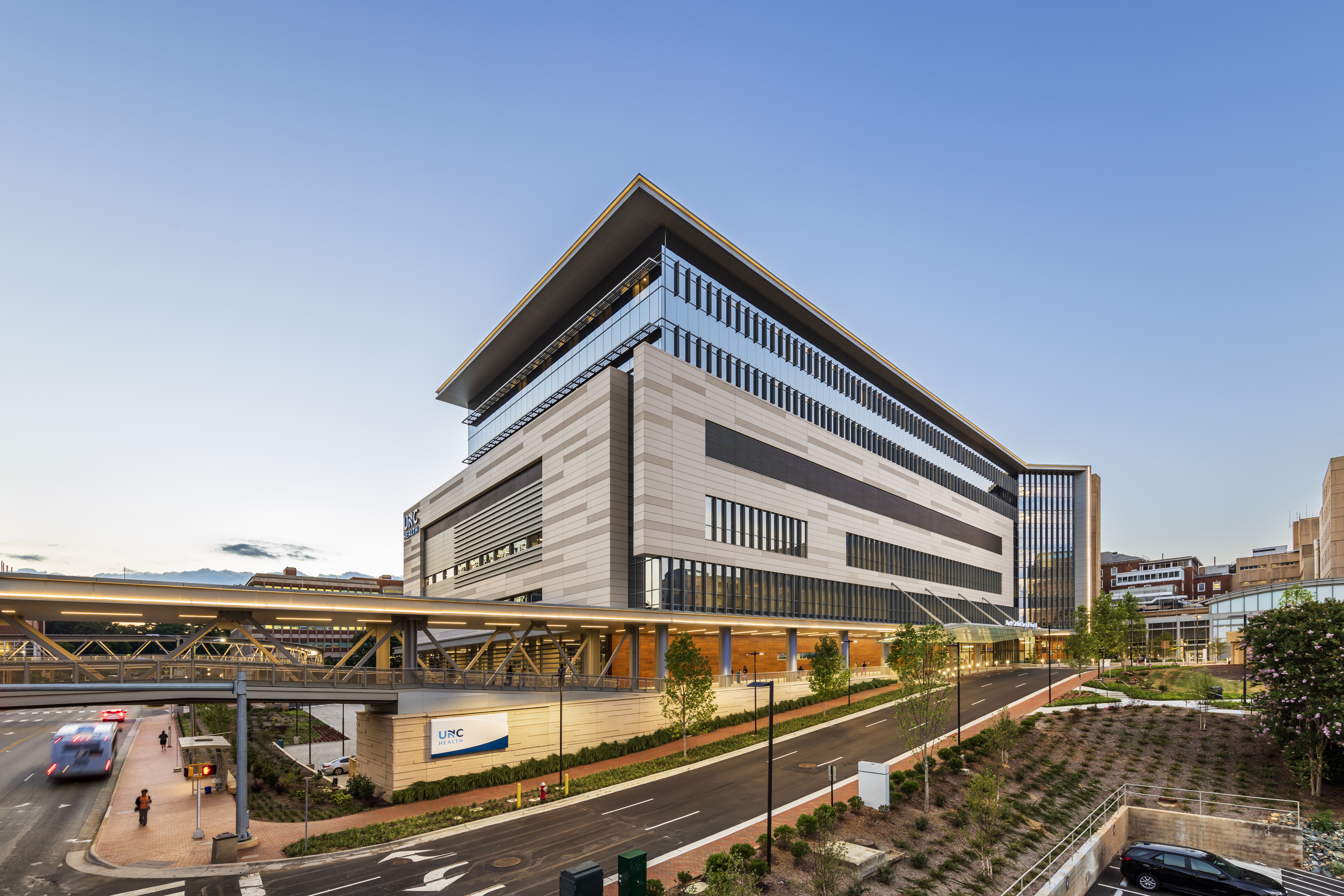 New surgical tower is largest addition to UNC Health campus in Chapel Hill Photo courtesy UNC Health