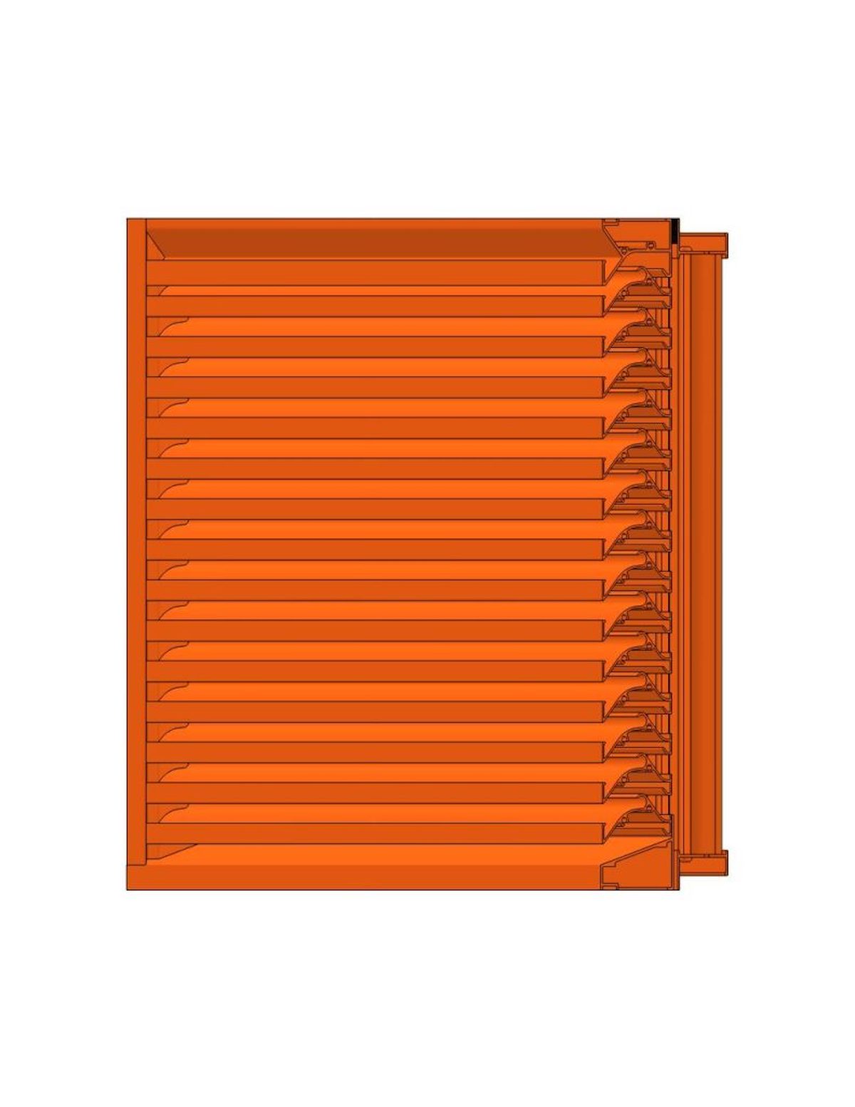 The new VS5321 Louver from Industrial Louvers, Inc.