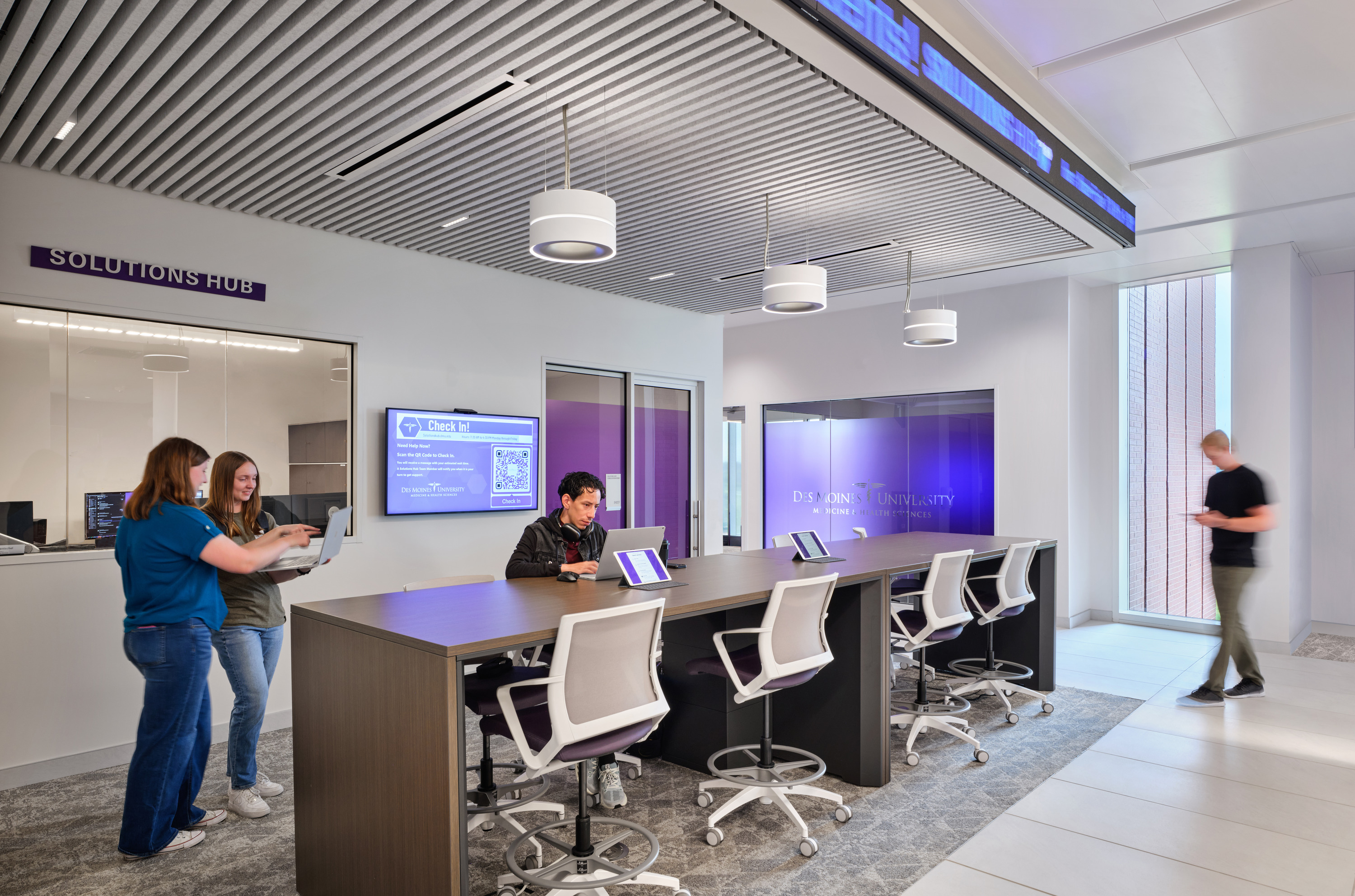 Des Moines University Medicine and Health Sciences opens a new 88-acre campus, Photo: Michael Robinson Photography, courtesy RDG Planning & Design