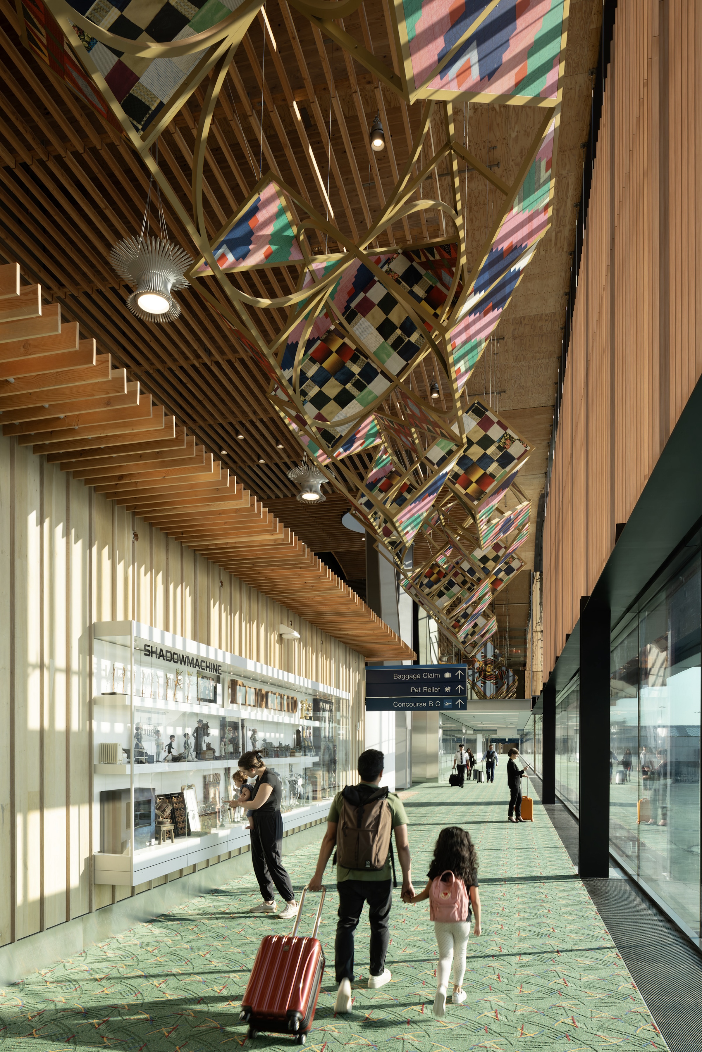 Portland opens $2 billion mass timber expansion and renovation of its international airport   