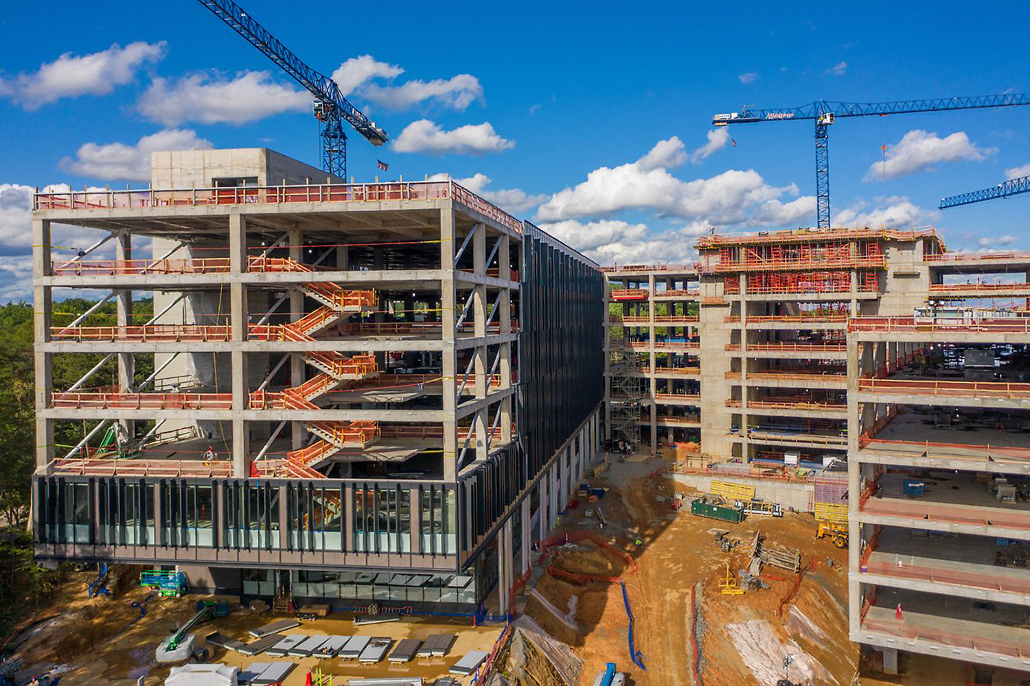 PERI USA Formwork and Shoring Across the Site for Centene Corporation