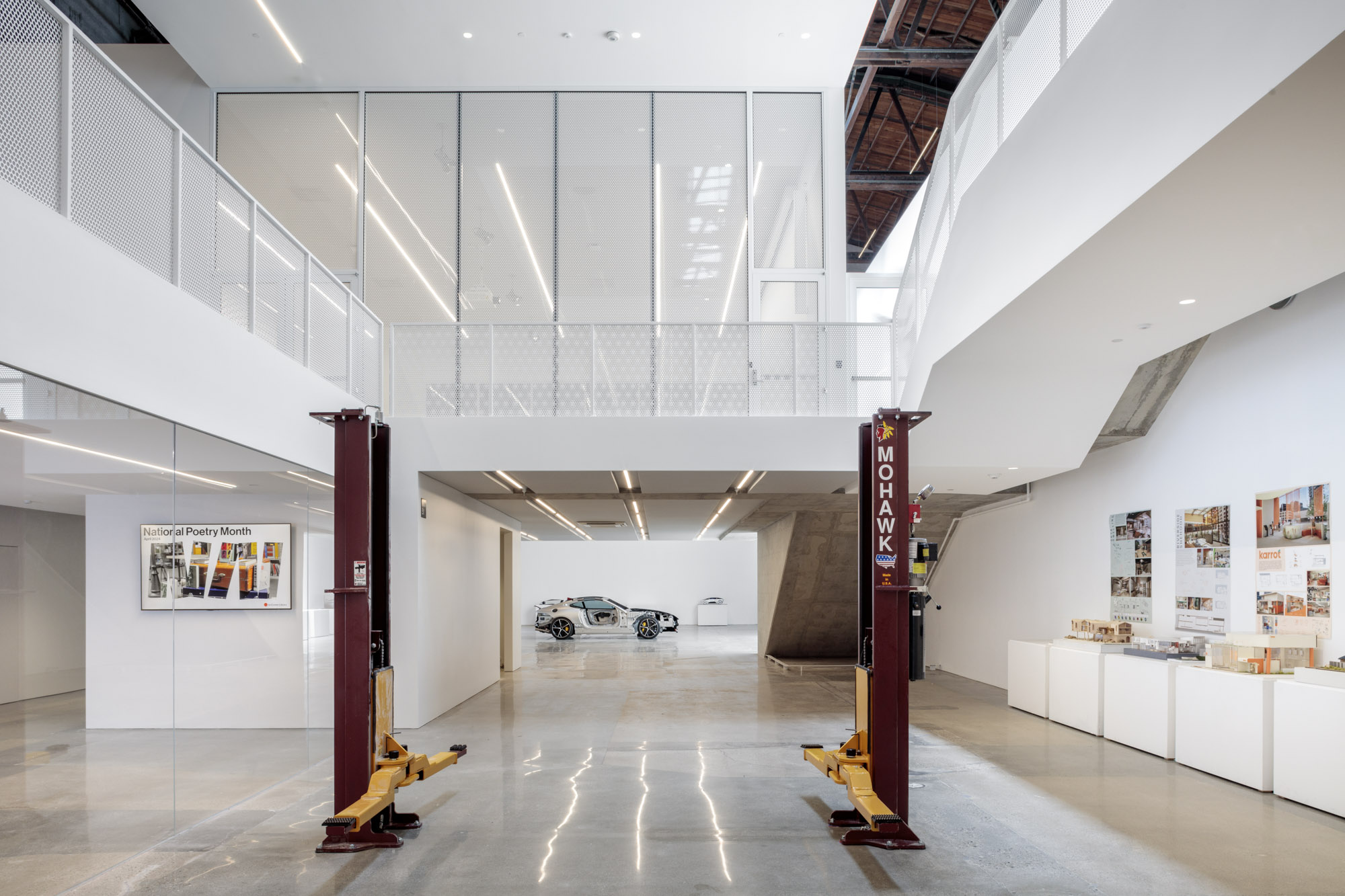 A former supersonic wind tunnel becomes a new educational facility for transportation design