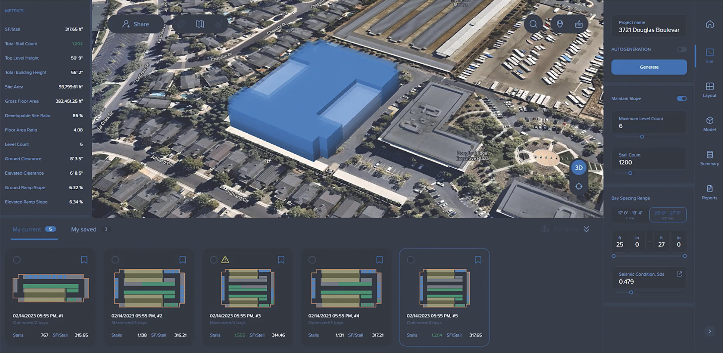 McCarthy SiteShift generates parking structure designs in minutes