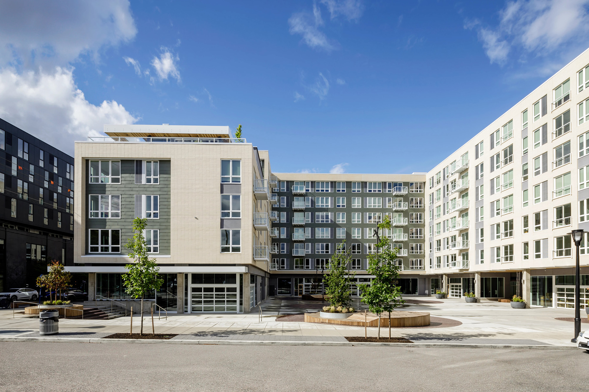 Slabtown Square affordable housing project in Slabtown, Portland, Oregon