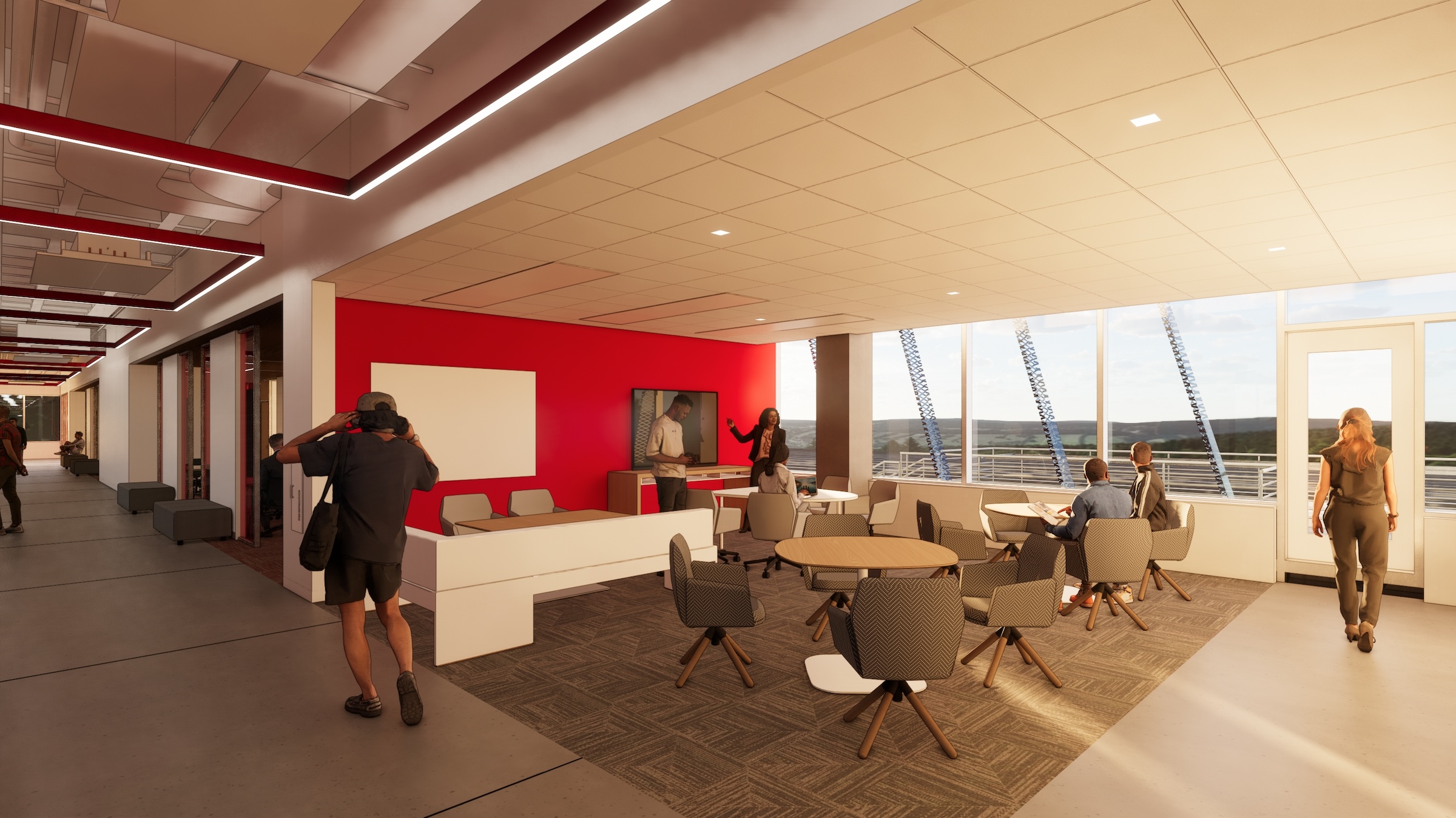 University of Louisville's J.B. Speed School of Engineering Student Success Building. Rendering courtesy SmithGroup