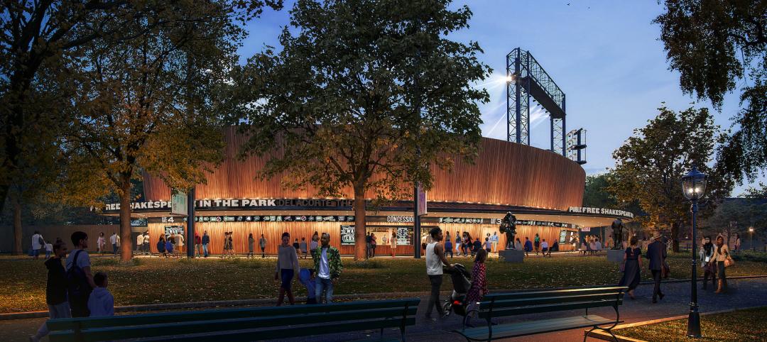 The Delacorte Theater is  undergoing a major renovation. Image: Ennead Architects