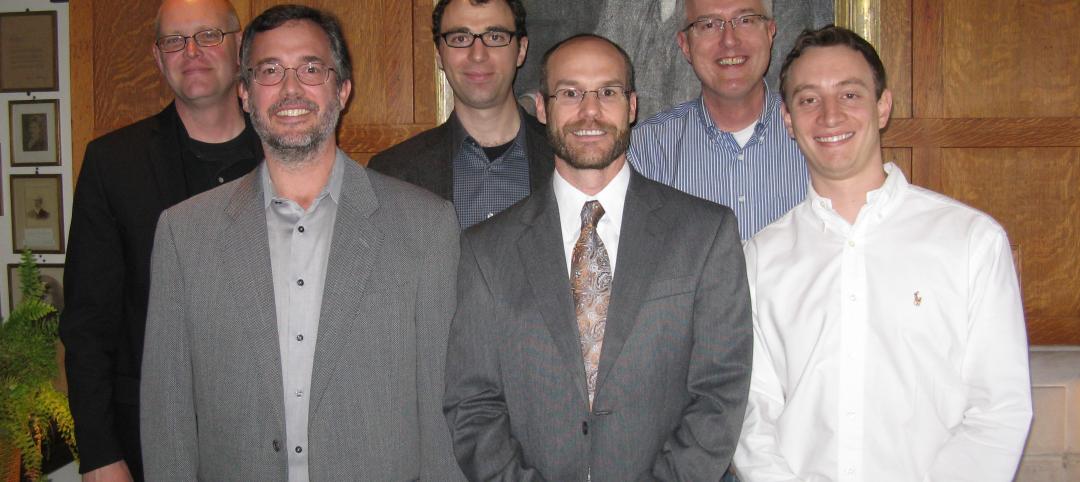 2012 Building Team Awards jury members (left to right): Timothy Brown, AIA; Pete