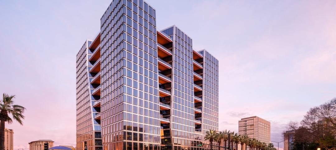 200 Park is the first project in California to use the SpeedCore hybrid core system. Photo: Jason O’Rear Photography, courtesy Level 10 Construction 