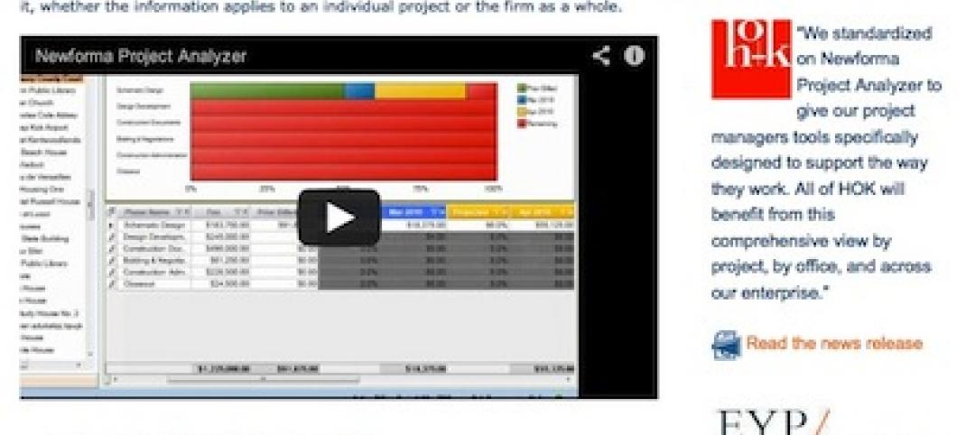 Newforma releases next generation Project Analyzer software