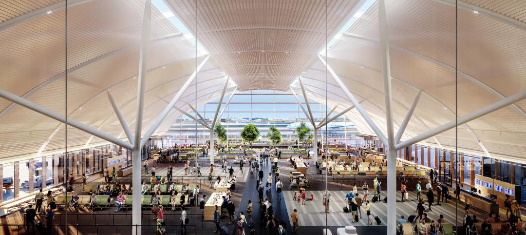 SOM unveils ‘branching structural’ design for new Satellite Concourse 1 at O’Hare Airport