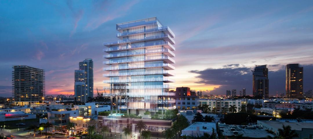 A new luxury high rise reflects a resurgent condo market in Miami Beach
