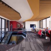 Higher education community room