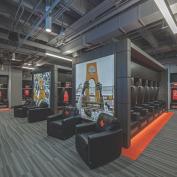 the renovation of Sam Houston State University’s Mafrige Fieldhouse Locker Room, Photo courtesy PBK