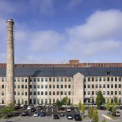 Adaptive reuse project Stone Mill Lofts transforms 1840s-era mill building into rental housing. Photo: The Architectural Team, Inc. (TAT)