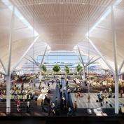 SOM unveils ‘branching structural’ design for new Satellite Concourse 1 at O’Hare Airport