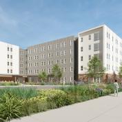 University of Maryland begins work on $148 million graduate student housing development Rendering: Gensler